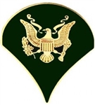 VIEW US Army E4  Specilist Lapel Pin