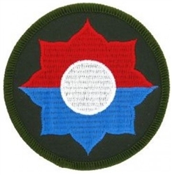 VIEW 9th Infantry Division Patch