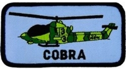â–ªï¸AH-1 Cobra Helicopter Patch (3")