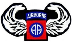VIEW 82nd Airborne Division Wings Patch