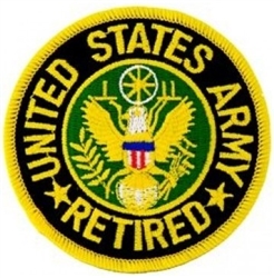 â–ªï¸United States Army Retired Patch (3")