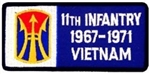 VIEW 11th Inf Bde Vietnam Patch