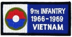 VIEW 9th Infantry Division Vietnam Patch