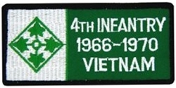 VIEW 4th Infantry Division Vietnam Patch