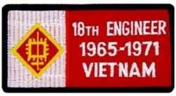 VIEW 18th Engineer Brigade Vietnam Patch