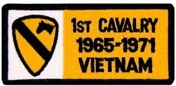 VIEW 1st Cavalry Division Vietnam Patch