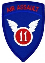 â–ªï¸<!00>11th Air Assault Division Patch (3")