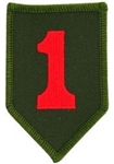 â–ªï¸<!0>1st Infantry Division Patch (3")