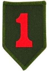 â–ªï¸<!0>1st Infantry Division Patch (3")