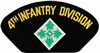 VIEW 4th Infantry Division Patch