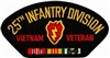 VIEW 25th Infantry Division Vietnam Veteran Patch