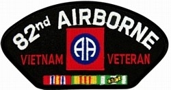 VIEW 82nd Airborne Division Vietnam Veteran Patch