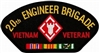 VIEW 20th Engineer Brigade Vietnam Veteran Patch