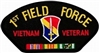 VIEW 1st Field Force Vietnam Veteran Patch