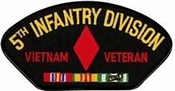 VIEW 5th Infantry Division Vietnam Veteran Patch