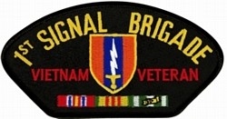 VIEW 1st Signal Brigade Vietnam Patch