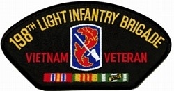 VIEW 198th Light Infantry Brigade Vietnam Veteran Patch