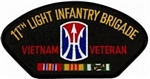 VIEW 11th Light Inf Bde Vietnam Veteran Patch