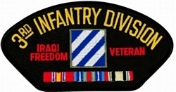 VIEW 3rd Infantry Division Iraq Veteran Patch