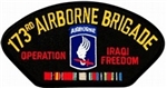 VIEW 173rd Airborne Brigade Iraq Veteran Patch