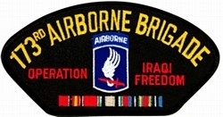 VIEW 173rd Airborne Brigade Iraq Veteran Patch