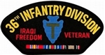 VIEW 36th Infantry Division Iraq Veteran Patch