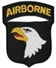 VIEW 101st Airborne Division Back Patch