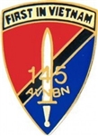 VIEW 145th Avn Bn Lapel Pin