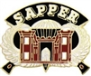 VIEW Corps of Engineers Sapper Lapel Pin