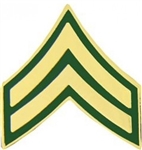 VIEW US Army E4  Corporal Lapel Pin