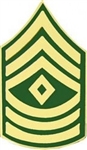 VIEW US Army E8 First Sergeant  Pin