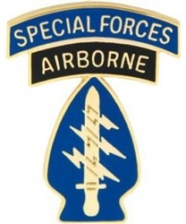 VIEW Special Forces Airborne Lapel Pin