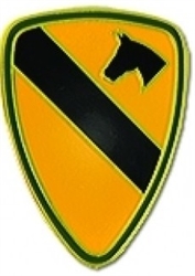 VIEW 1st Cav Lapel Pin