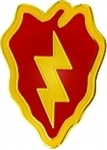 VIEW 25th Inf Div Lapel Pin