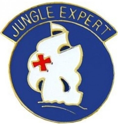 VIEW Army Jungle Expert Lapel Pin
