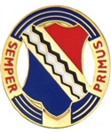 VIEW 1st Inf Rgt Lapel Pin