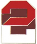 VIEW 2nd Army Lapel Pin