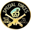 VIEW Special Forces Mess With The Best Lapel Pin