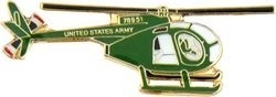 VIEW OH-6 Cayuse Lapel Pin