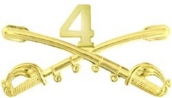 VIEW 4th Cav Rgt Lapel Pin