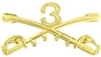 VIEW 3rd Cav Rgt Lapel Pin