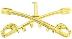 VIEW 1st Cavalry Regiment Lapel Pin