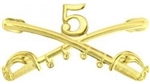 VIEW 5th Cavalry Regiment Lapel Pin
