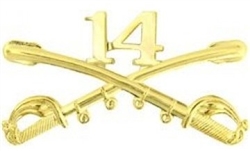 VIEW 14th Cav Crossed Sabres