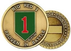 VIEW 1st Infantry Division Challenge Coin