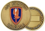 VIEW 1st Avn Bde Challenge Coin