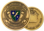 VIEW 1st Ranger Battalion Challenge Coin