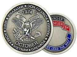 VIEW 2nd Ranger Battalion Challenge Coin