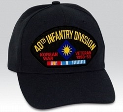 VIEW 40th Infantry Division Korea War Veteran Ball Cap