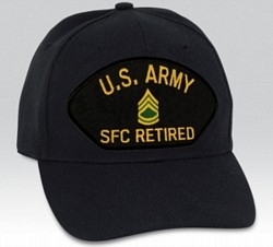 VIEW US Army SFC Retired Ball Cap